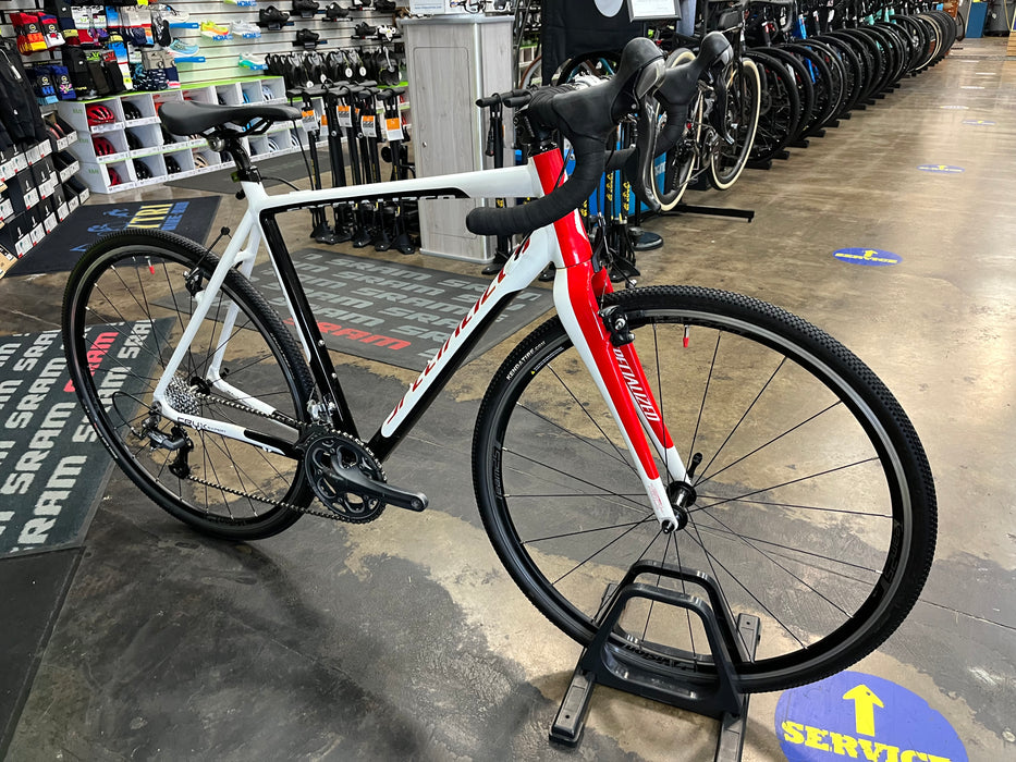 Specialized Crux Shimano Ultegra 10 Speed - White/Black/Red USED