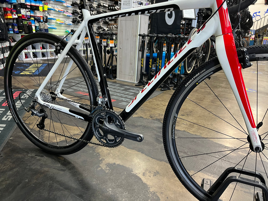 Specialized Crux Shimano Ultegra 10 Speed - White/Black/Red USED