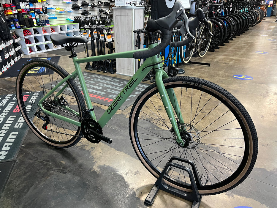 Ozark Trail G.1 Explorer Gravel Bike 7 Speed - Green USED