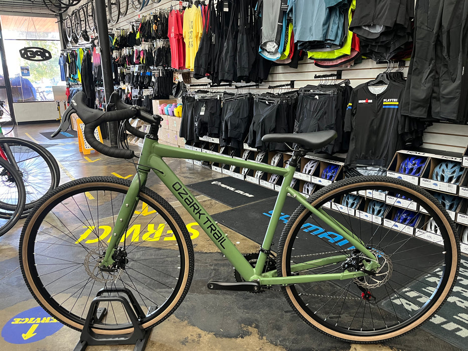 Ozark Trail G.1 Explorer Gravel Bike 7 Speed - Green USED