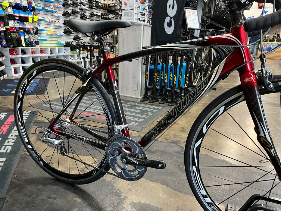 Specialied Ruby Pro Shimano Dura Ace 10 Speed - Carbon/Red USED