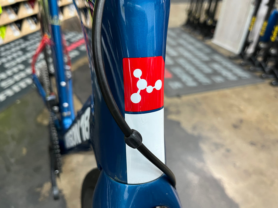 Argon 18 E-117 Disc Shimano Ultegra Di2 11 Speed w/ Profile Design GMR 50 Wheels - Blue 2023