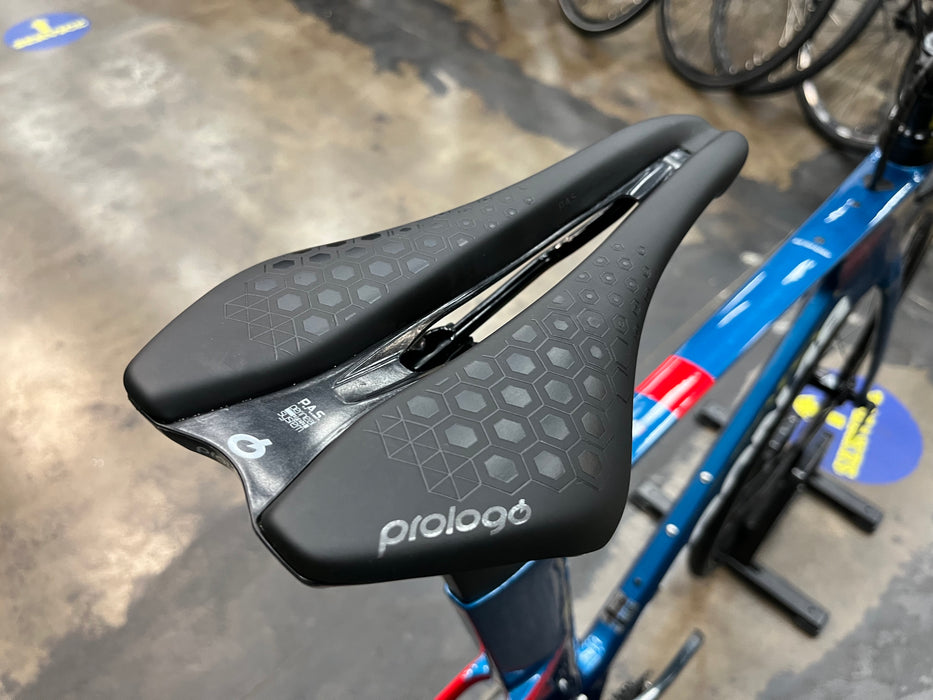 Argon 18 E-117 Disc Shimano Ultegra Di2 11 Speed w/ Profile Design GMR 50 Wheels - Blue 2023