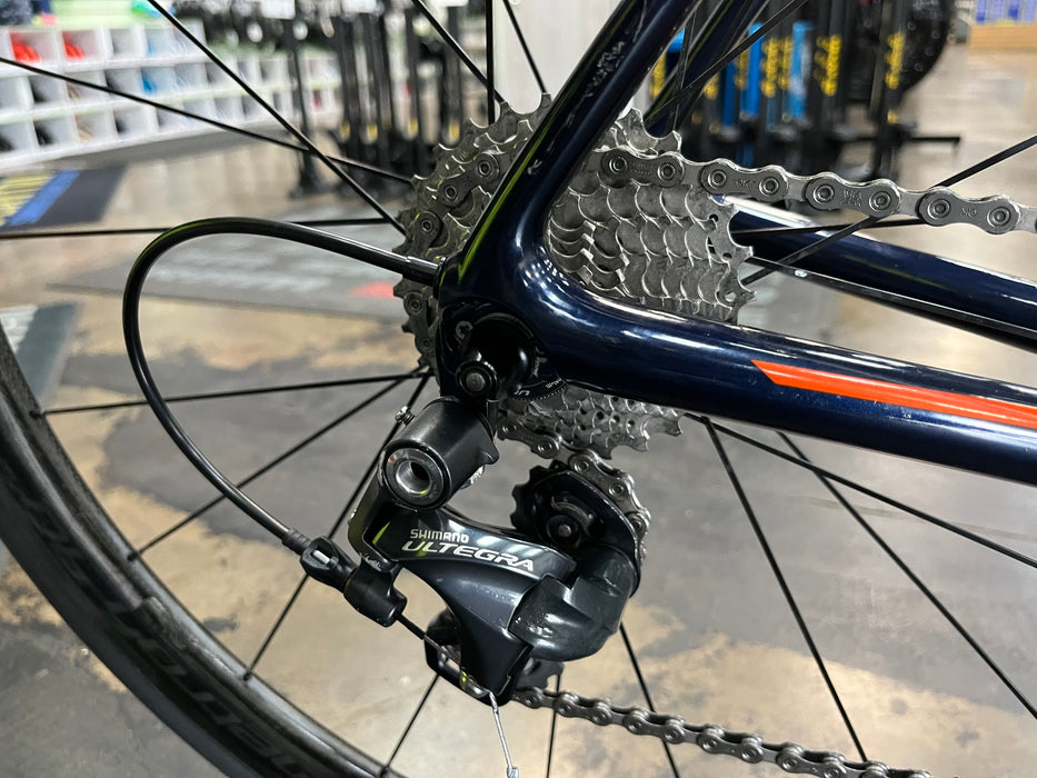 Trek Emonda SL 6 Pro Shimano Ultegra 11 Speed - Blue/Orange 2017 USED