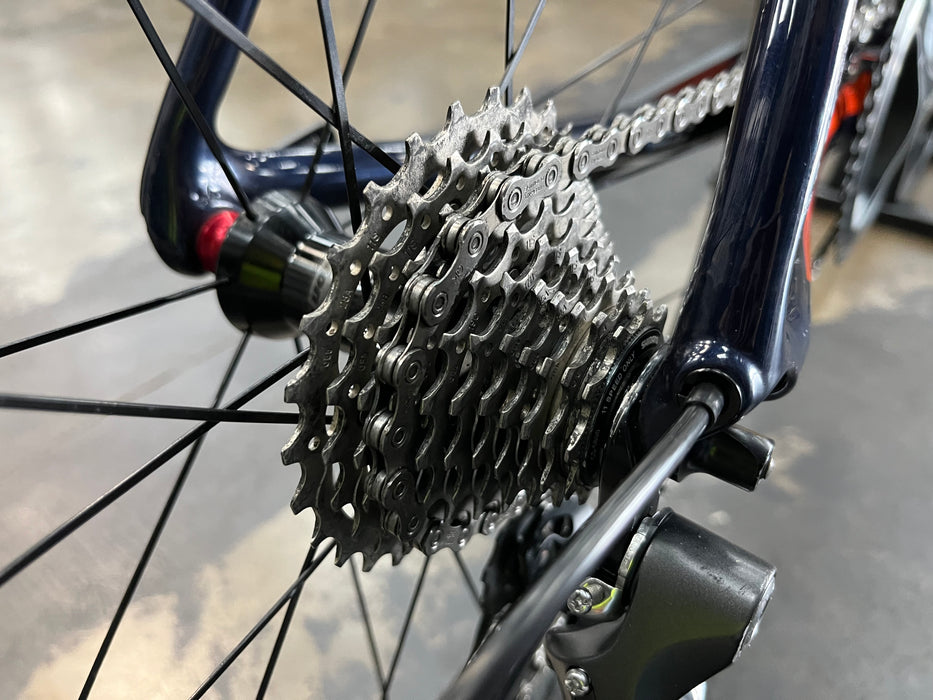 Trek Emonda SL 6 Pro Shimano Ultegra 11 Speed - Blue/Orange 2017 USED