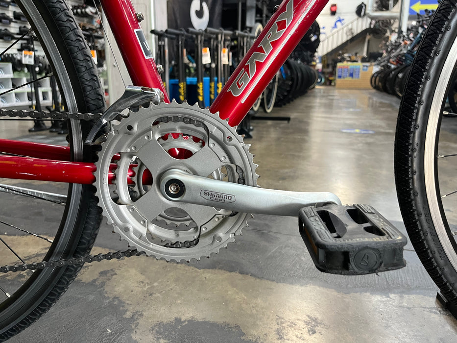 Gary Fisher Zebrano Comfort Hybrid Bike Shimano Acera 8 Speed - Red USED