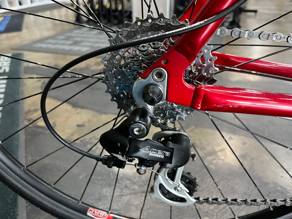 Gary Fisher Zebrano Comfort Hybrid Bike Shimano Acera 8 Speed - Red USED