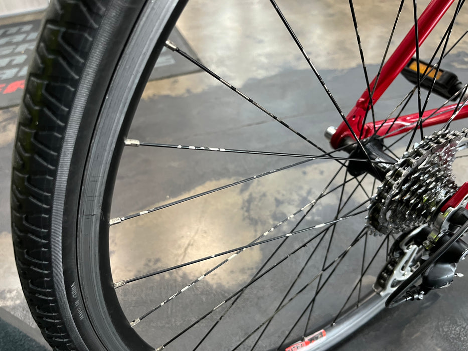 Gary Fisher Zebrano Comfort Hybrid Bike Shimano Acera 8 Speed - Red USED