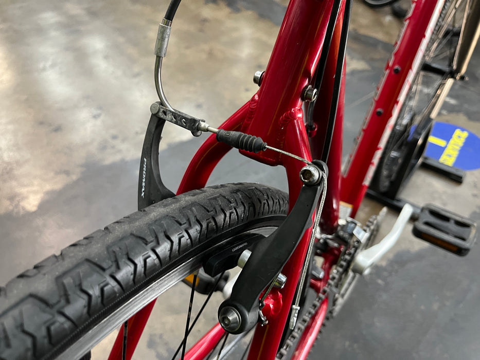 Gary Fisher Zebrano Comfort Hybrid Bike Shimano Acera 8 Speed - Red USED