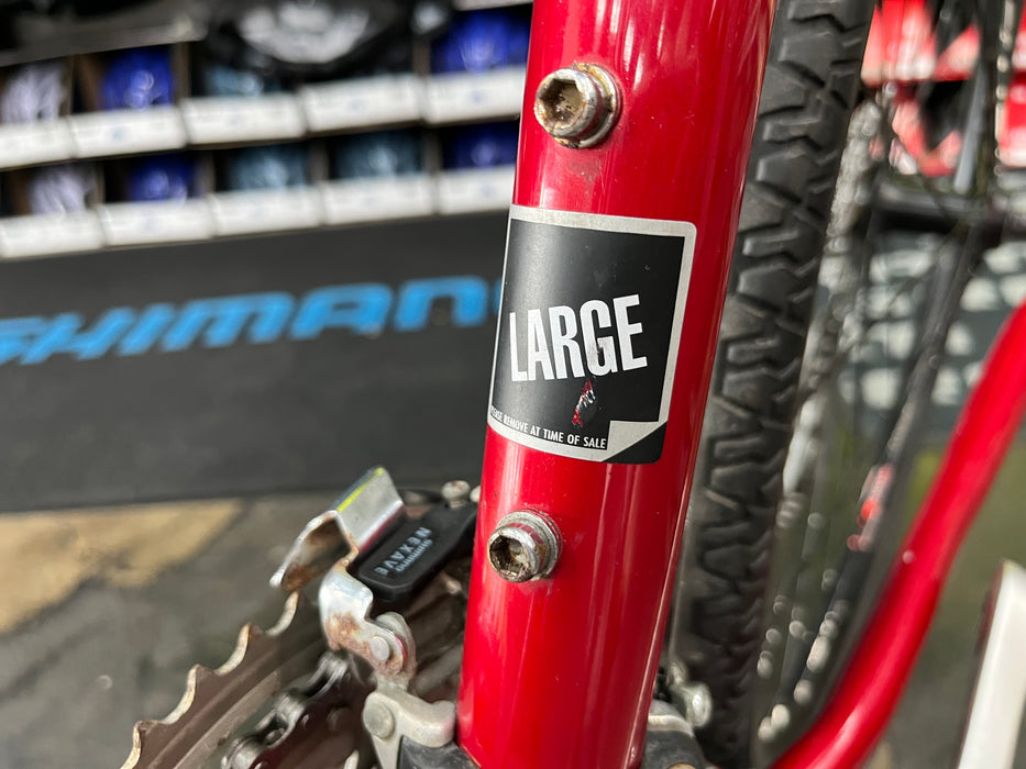 Gary Fisher Zebrano Comfort Hybrid Bike Shimano Acera 8 Speed - Red USED