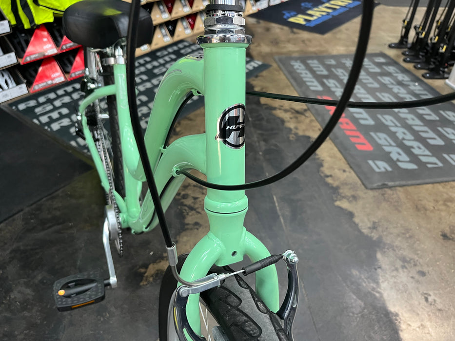 Huffy Parkside SE 27.5 Comfort Hybrid 7 Speed - Mint Green USED