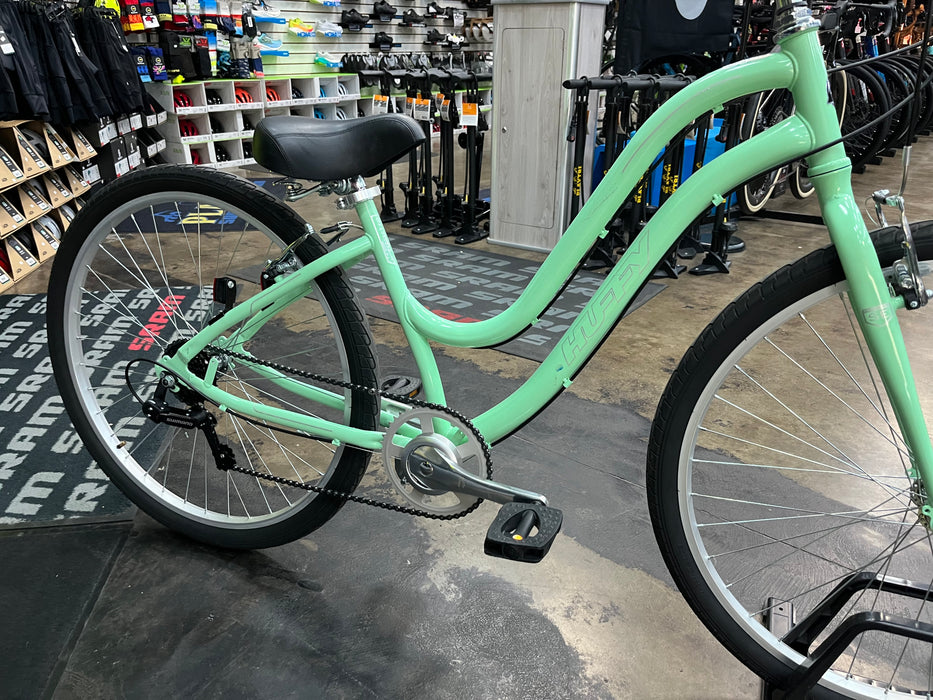 Huffy Parkside SE 27.5 Comfort Hybrid 7 Speed - Mint Green USED