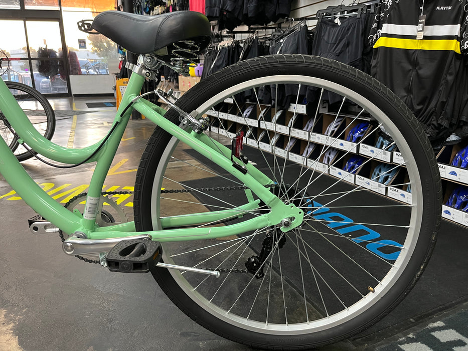 Huffy Parkside SE 27.5 Comfort Hybrid 7 Speed - Mint Green USED