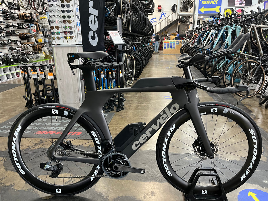 Cervelo P5 SRAM Red eTap AXS 12 Speed w/ Reynolds AR60 Wheels