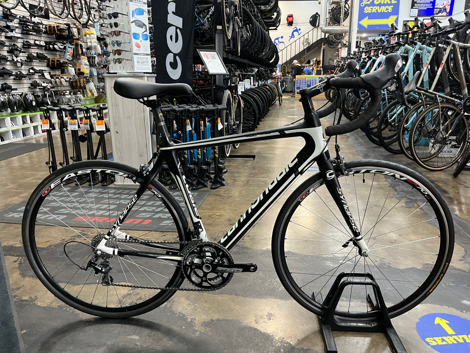 Cannondale Synapse Carbon 5 Shimano 105 10 Speed - Black/White USED