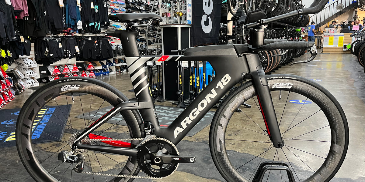 Argon 18 E-119 Tri+ SRAM Red eTap 11 Speed - ZIPP 404