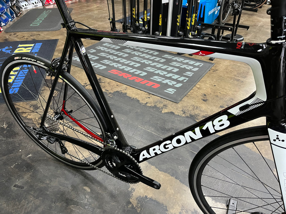 Argon 18 Gallium Pro Rim Shimano 105 11 - Black/Speed White 2019