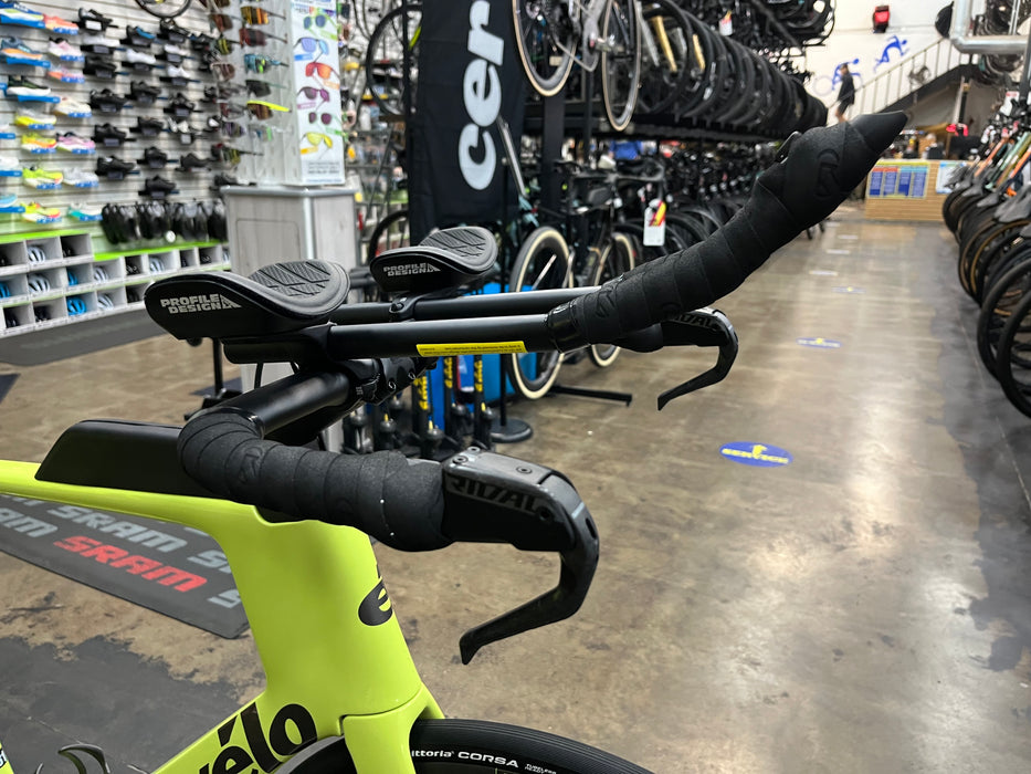 Cervelo P-Series SRAM Rival eTap AXS w/Reserve Wheels 52|63 - Paris Green