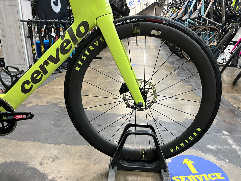 Cervelo P-Series SRAM Rival eTap AXS w/Reserve Wheels 52|63 - Paris Green