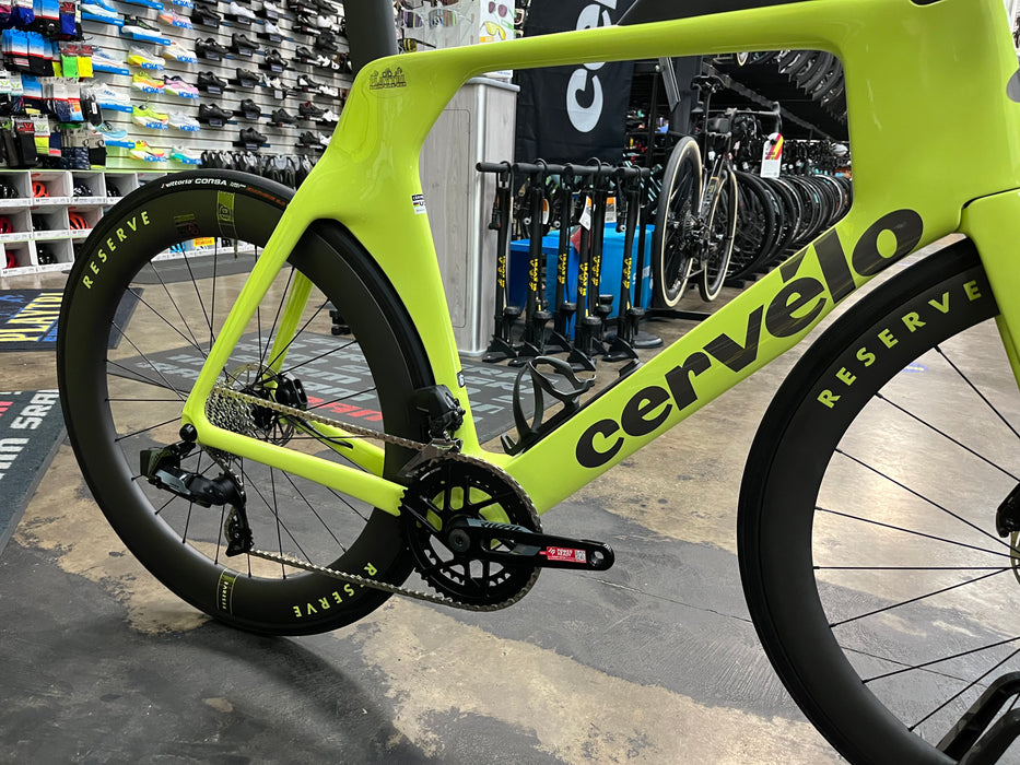 Cervelo P-Series SRAM Rival eTap AXS w/Reserve Wheels 52|63 - Paris Green