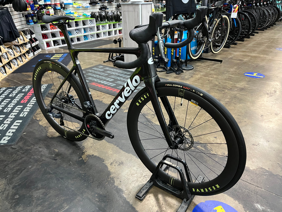 Cervelo Soloist SRAM Force eTap AXS D1 12 Speed w/ Reserve 52/63 Paris Green Wheelset