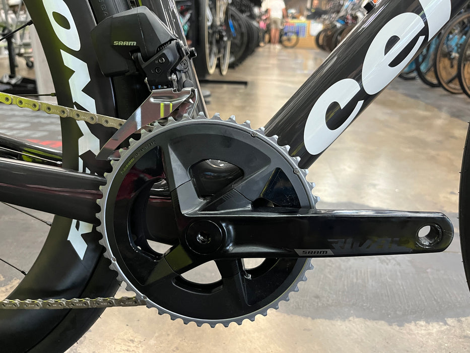 Cervelo R5 SRAM Rival eTap AXS w/ Reynolds AR60 Wheels - Paris Green