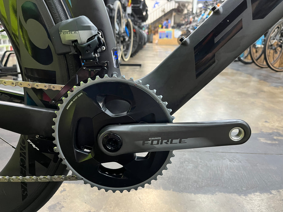 Fuji Norcom Straight 1.3 SRAM Force eTap AXS - Carbon Teal DEMO