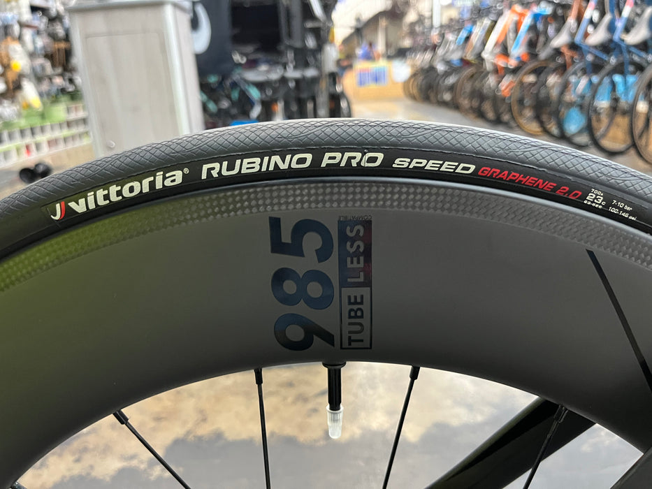 Fuji Norcom Straight 1.3 SRAM Force eTap AXS - Carbon Teal DEMO