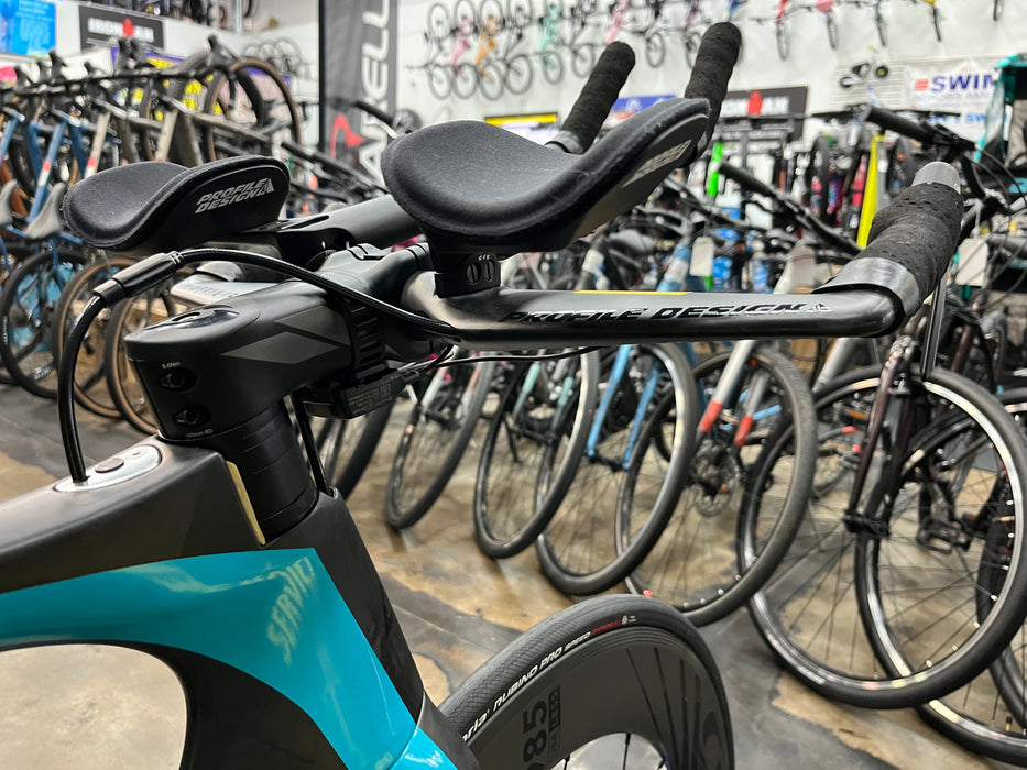 Fuji Norcom Straight 1.3 SRAM Force eTap AXS - Carbon Teal DEMO