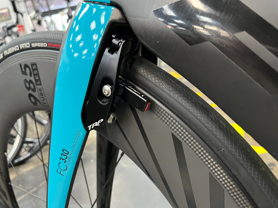 Fuji Norcom Straight 1.3 SRAM Force eTap AXS - Carbon Teal DEMO