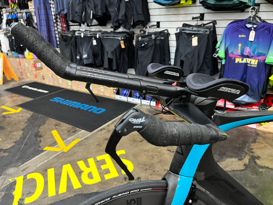 Fuji Norcom Straight 1.3 SRAM Force eTap AXS - Carbon Teal DEMO