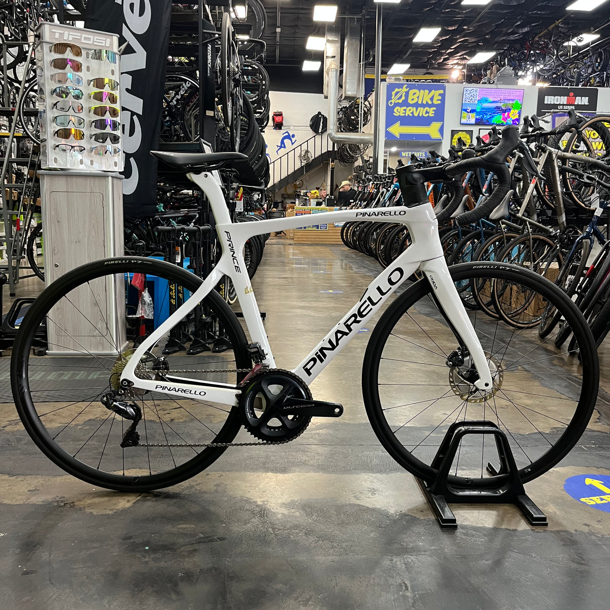 Pinarello Prince Shimano Ultegra Di2 11 Speed - White — Playtri