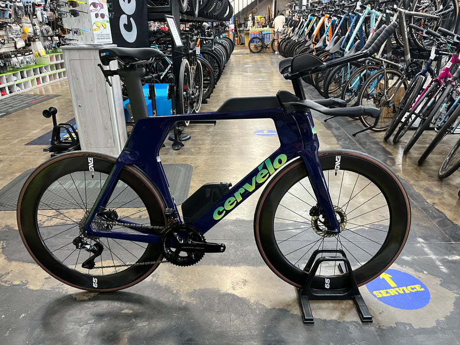 Cervelo P5 Shimano Dura Ace Di2 12 Speed w/Enve Foundation 65 Wheels