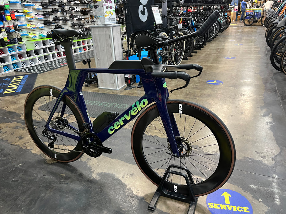 Cervelo P5 Shimano Dura Ace Di2 12 Speed w/Enve Foundation 65 Wheels