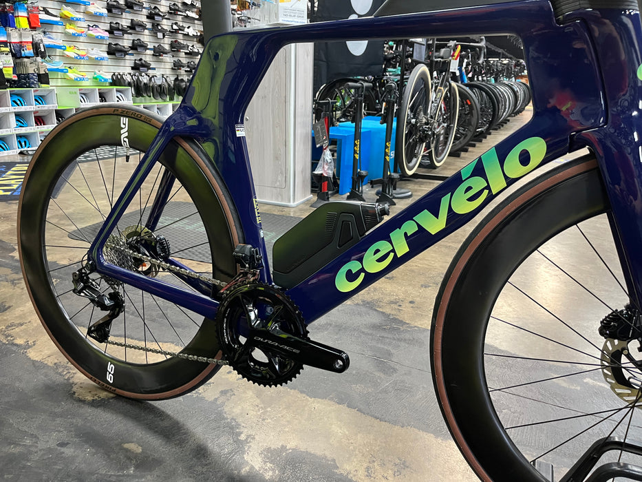 Cervelo P5 Shimano Dura Ace Di2 12 Speed w/Enve Foundation 65 Wheels