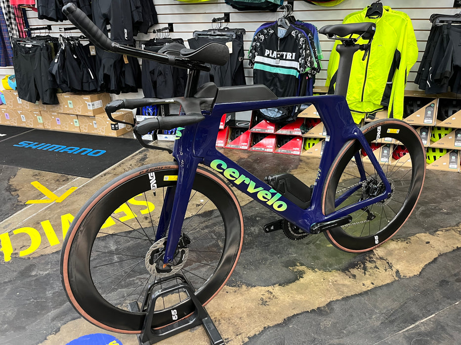 Cervelo P5 Shimano Dura Ace Di2 12 Speed w/Enve Foundation 65 Wheels