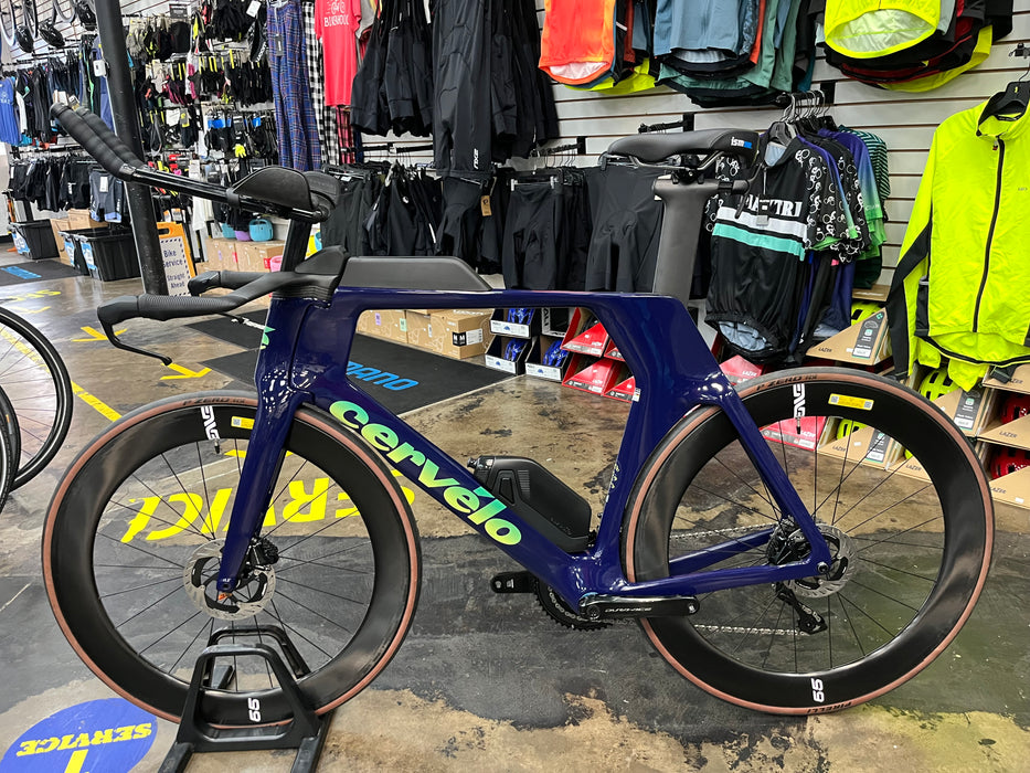 Cervelo P5 Shimano Dura Ace Di2 12 Speed w/Enve Foundation 65 Wheels