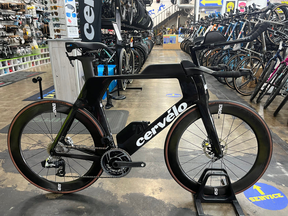 Cervelo P5 SRAM Red eTap AXS w/ Enve Foundation 65 Wheels