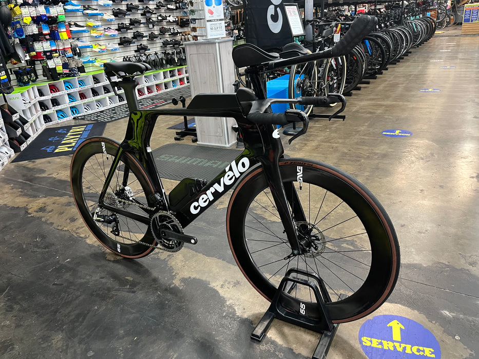 Cervelo P5 SRAM Red eTap AXS w/ Enve Foundation 65 Wheels