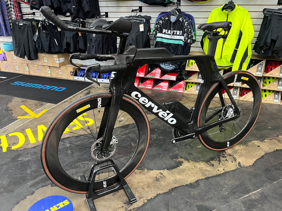 Cervelo P5 SRAM Red eTap AXS w/ Enve Foundation 65 Wheels