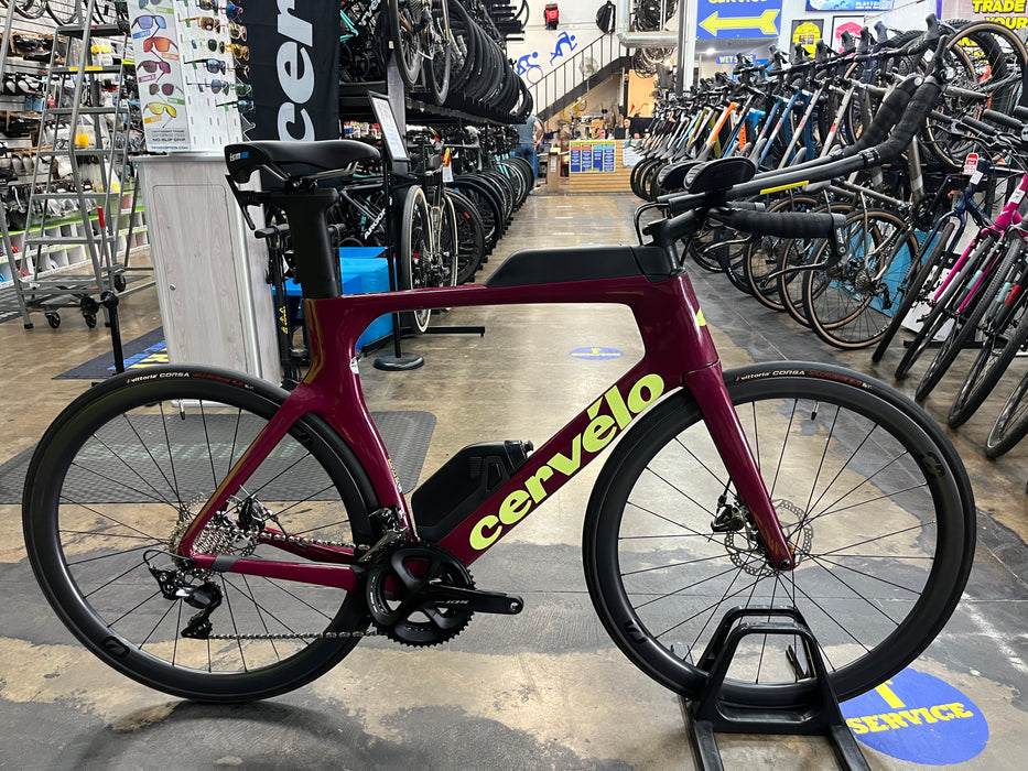 Cervelo P Series Shimano 105 11 Speed w/ Most Ultrafast 40 Carbon Wheels