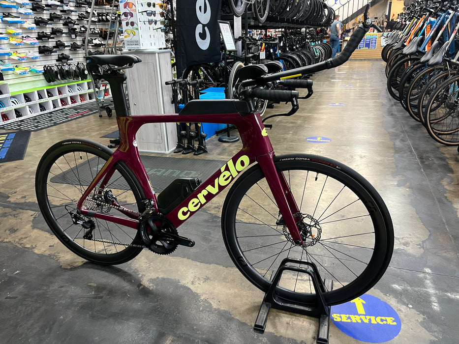 Cervelo P Series Shimano 105 11 Speed w/ Most Ultrafast 40 Carbon Wheels