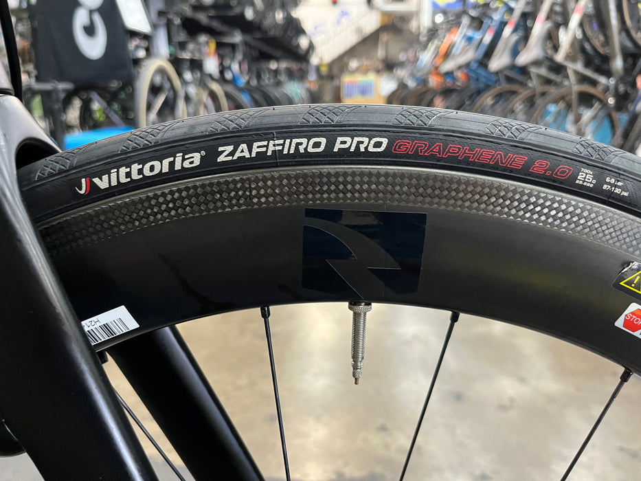 Argon 18 Nitrogen Pro Rim SRAM Red AXS - Reynolds AR58 Wheelset - Black DEMO