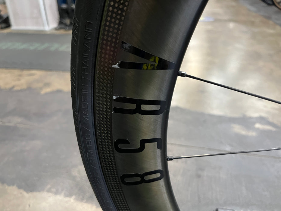 Argon 18 Nitrogen Pro Rim SRAM Red AXS - Reynolds AR58 Wheelset - Black DEMO