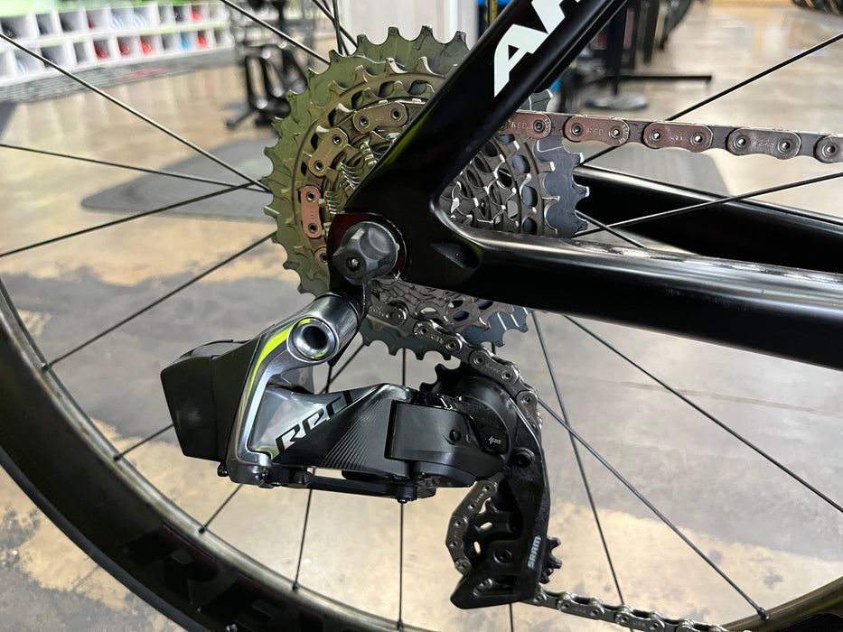 Argon 18 Nitrogen Pro Rim SRAM Red AXS - Reynolds AR58 Wheelset - Black DEMO