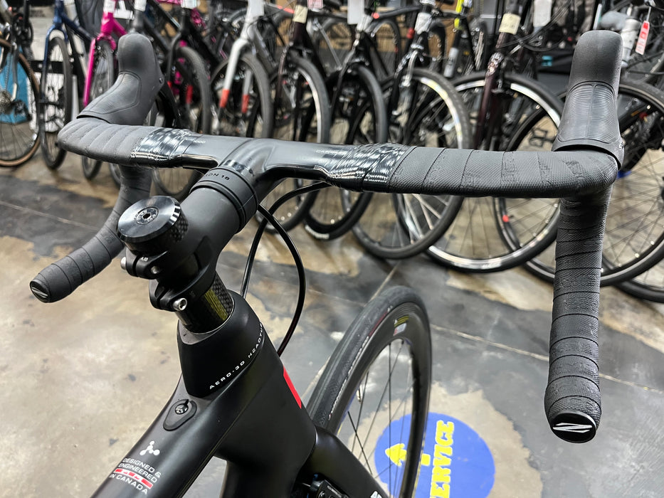 Argon 18 Nitrogen Pro Rim SRAM Red AXS - Reynolds AR58 Wheelset - Black DEMO