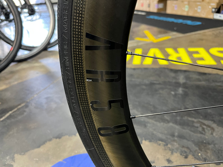 Argon 18 Nitrogen Pro Rim SRAM Red AXS - Reynolds AR58 Wheelset - Black DEMO