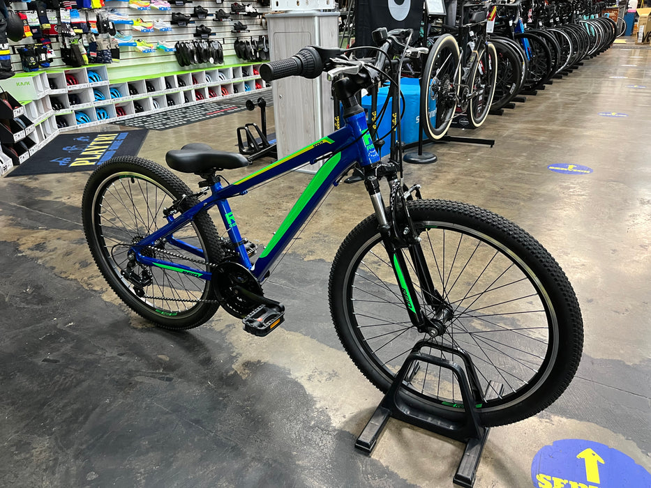 Reid Scout 24 Kid's Mountain Bike - Blue/Green DEMO