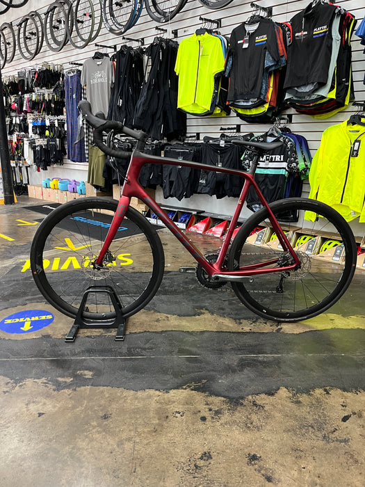 Scott Addict 30 Disc Shimano Tiagra 10 Speed - Red DEMO