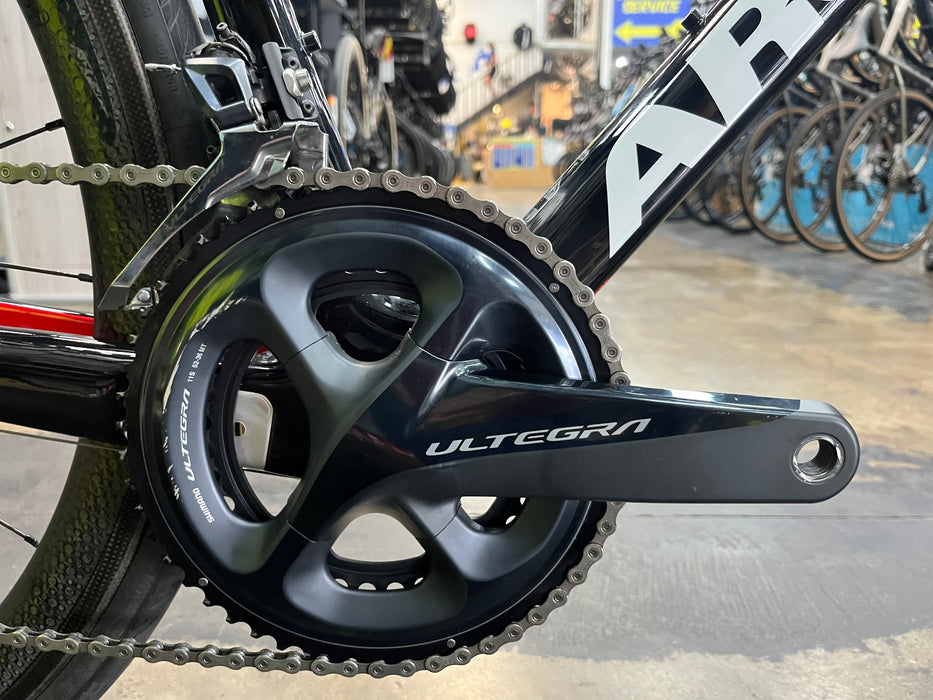 Argon 18 Gallium Pro Rim Shimano Ultegra 11 Speed w/ZIPP 303 Firecrest - Black/Speed White 2019 DEMO
